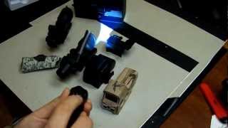 Trijicon ACOG with fiber optic vs EOtech 552 xps Comparison review [upl. by Ronal882]