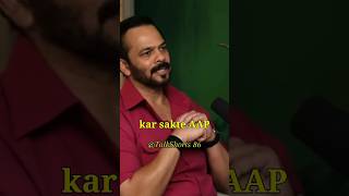 Rohit shetty ki advicepodcast youtubeshorts bollywood selfcare interview shorts [upl. by Teleya]