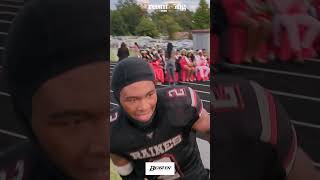 touchdown Raines Vikings 4 TJ Cole TD pass to 2 Adron Walker vs Riverside [upl. by Nic]