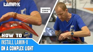 How to Install a Laminx Universal Sheet on a Convex Light [upl. by Keegan]