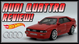 Hot Wheels 1987 Audi Quattro Review First Edition [upl. by Cyn]