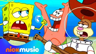 SpongeBobs BEST 15 Songs Playlist 🧽🎶 20 Minutes  Nick Music [upl. by Anotal452]