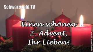 2 Advent 2023 🕯️🕯️ Grüße zum zweiten Advent für WhatsApp kostenlos  Adventzeit 2023  Spanish Rose [upl. by Amabel280]