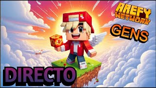 🔴MINECRAFT jugando GENS 120 EN  AREFY  🌛► A POR LOS AUTO CLICKER v [upl. by Kcirddehs]