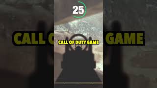 Guess the Call of Duty in 60 Seconds 3 Shorts [upl. by Spiers]