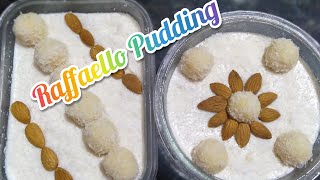 Raffaello Pudding  Creamy Raffaello Pudding  Easy Raffaello Pudding  chippus cooking [upl. by Armstrong]