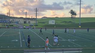 High School soccer match in GUAM USA NOV042024 Second game FD high School 3  ND school 1 [upl. by Gudren]