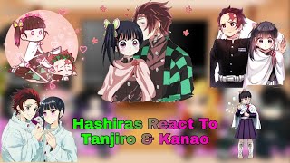 Hashiras react to Tanjiro and Kanao  TanKana  Manga Spoilers  Gacha Club  Jimichan [upl. by Ycul]