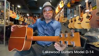 Review  Lakewood Guitars D14 [upl. by Siravart]