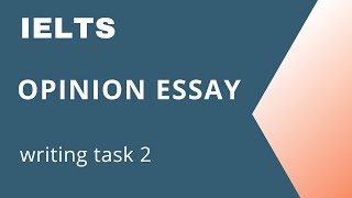 IELTS writing task 2  opinion Essay  Agree or Disagree Essay [upl. by Stargell]