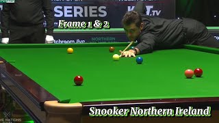 Ronnie O’Sullivan Vs Elite slessor  frame 1 amp 2 Snooker NorthernIreland [upl. by Tore6]