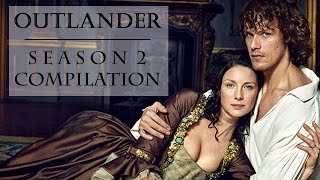 Outlander  Season 2 Compilation  Jamie and Claire [upl. by Bostow674]