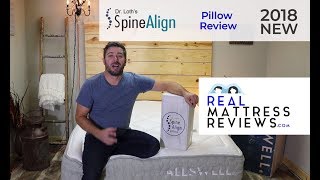 Spine Align Pillow Review  Pillow Reviews [upl. by Ssew944]