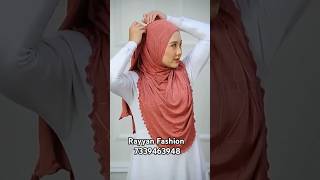 Presenting Instant Swift hijab Naafiyah Sulam Fabric Embossed Jersey Origin  Malaysia makhna Shawl [upl. by Nady]