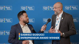 Alumni Recognition Awards 2024 – Entrepreneur Award Winner – Gabriele Guiducci [upl. by Tisman872]