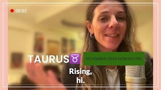 TAURUS ♉️ quotPivotal Month for Love Partnershipsquot” MONTHLY Horoscope  NOVEMBER 2024 [upl. by Strain]