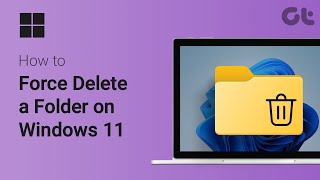 How to Force Delete a Folder in Windows  No Third Party App Required  Guiding Tech [upl. by Naamana]