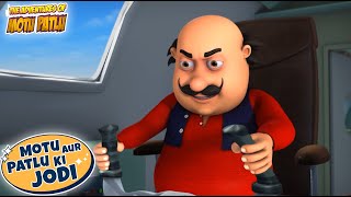 Motu बना Pilot  Hindi Cartoon For Kids  Hindi Kahani  kahaniya  Motu Patlu Ki Jodi  spot [upl. by Cybil]