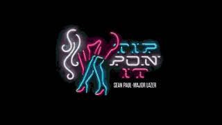 Sean Paul amp Major Lazer  Tip Pon It • Karaoke [upl. by Gehlbach]