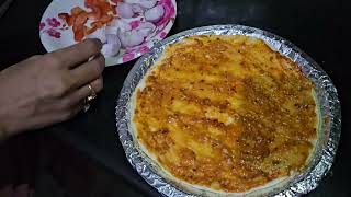 Pizza Banane Ka Aasan Tarika🍕😋🤤 pizza pizzarecipe fastfood explore trending fastfoodrecipes [upl. by Seppala]