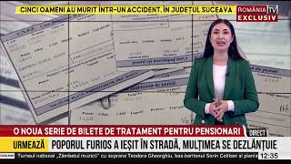 Bilete tratament pensionari 2024 16 zile de vacanţă pe banii statului ultima strigare [upl. by Kilian606]