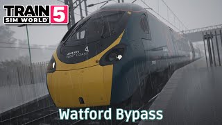 Watford Bypass  West Coast Main Line South  Class 390  TrainSimWorld5 [upl. by Bigelow]