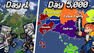 200 players simulate Civilizations and Nations in Minecraft Full Movie [upl. by Seraphina]