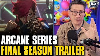 Arcane Season 2 Drops Trailer Announcing It’s The Final Season [upl. by Burdett]