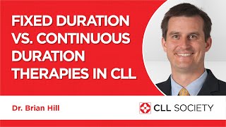 Fixed Duration vs Continuous Duration Therapy in CLL [upl. by Masao]