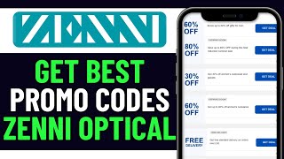 HOW TO FIND BEST ZENNI OPTICAL DISCOUNT CODE  ZENNI OPTICAL PROMO CODE 2024 [upl. by Elocn78]