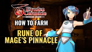 Farming Rune Of Mages Pinnacle  Eiyuden Chronicle Hundred Heroes [upl. by Pisarik544]