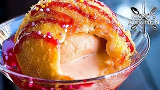 How to make Deep Fried Ice Cream [upl. by Ordnasil]