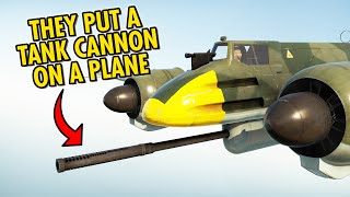 THE PLANE THAT GERMANY PUT A PANZER CANNON ON [upl. by Eicarg]