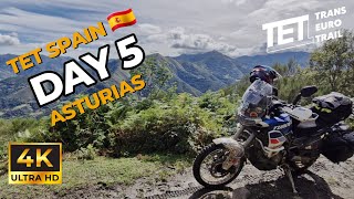 TET Trans Euro Trail SPAIN 🇪🇸 Asturias DAY 5 [upl. by Hutchings534]