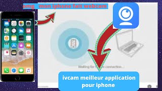 tuto fr pc  Comment utiliser sont iPhone en webcam pour obs gratuitement avec IVCAM [upl. by Rodney]