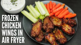 Frozen Chicken Wings in Air Fryer  Sugar Spice [upl. by Gaynor]