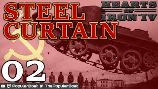 HOI4 142  Soviet Union Steel Curtain  02 [upl. by Omik121]