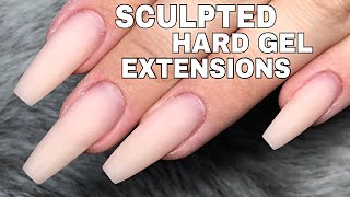 HOW TO  HARD GEL SCULPTED EXTENSIONS  IsabelMayNails  The Gel Bottle Inc [upl. by Ylicis]