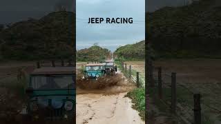 JEEP RACING trending automobile 4wdoffroad thar jeep shorts subscribe trendingshorts like [upl. by Aschim]