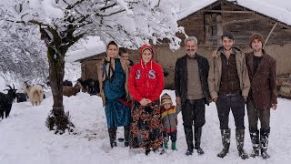 Cooking Traditional Taleshi Woodcock Fesenjan Stew فسنجان کبادابیا در زمستان [upl. by Ardnaskela]