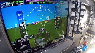 G58 Baron G1000NXI PFD view [upl. by Onailime503]