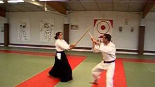 Itsutsu no tachi Aikibudo Kobudo Sporting Club de Bernay AKSCB [upl. by Homere]