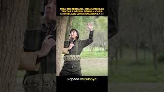 Pria ini berhasil melumpuhkan tentara musuh dengan cara kamuflase alur alurcerita shortvideo fyp [upl. by Wiese]