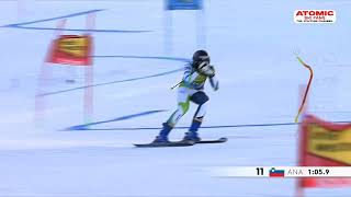 Ana Bucik 🇸🇮  Solden giant slalom Oct 28 2023 both runs [upl. by Mikey125]