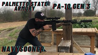 Palmetto State Armory PA10 Gen 3 Best budget AR10 [upl. by Ailemaj]