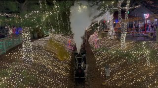 A ride on the Hershey Park Dry Gulch Railroad November 24 2024 [upl. by Aihsi]