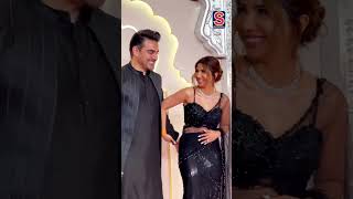 Arbaaz Khan And Wife Sshura Khan Twinning At The Ambani ‘Red Carpet’ Wedding  N18S  Ambani Wedding [upl. by Nepean]