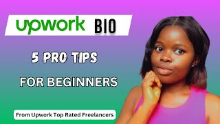 How to Write effective Upwork Bio [upl. by Notwal881]