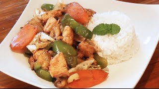 Chicken Stir Fry Recipe with Black Bean Sauce  Marks Cuisine 72 [upl. by Poole]