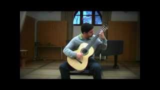 JS Bach Ciaccona BWV 1004  Joao Carlos Victor  April 2012 [upl. by Adnoloy]